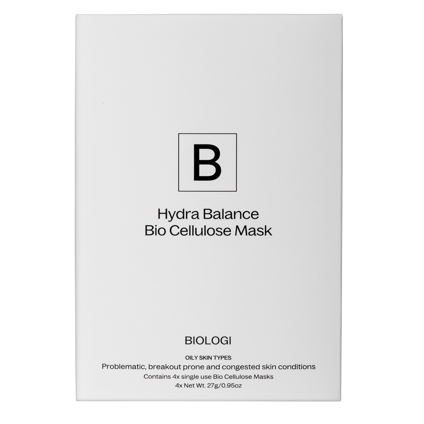 Biologi Balance 4 pack sheet mask