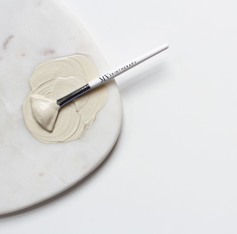 MV Skintherapy Signature Mineral Mask texture with Vegan Mask Brush- Margot Body